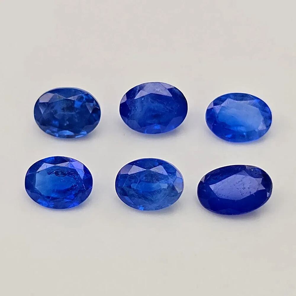 Natural Blue Spinel 1.16ct Oval Set 4x3mm Loose Gemstones